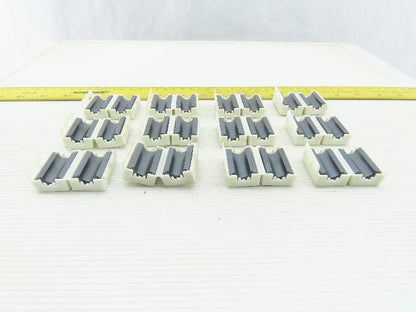 0.4000" Clamp On Insulated Cable Noise Filter Lot Of 12