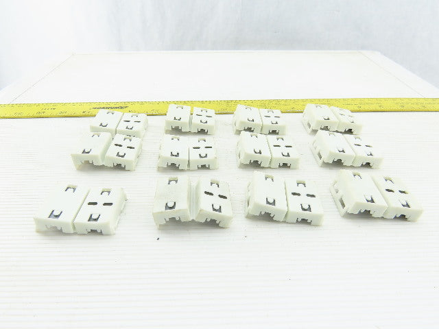 0.4000" Clamp On Insulated Cable Noise Filter Lot Of 12