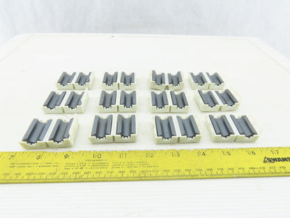 0.4000" Clamp On Insulated Cable Noise Filter Lot Of 12