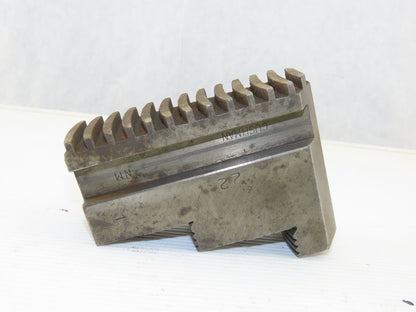 4-5/16" x 3-7/64"T x 1-7/16"W Self Centering Spiral Chuck Jaws Hardened