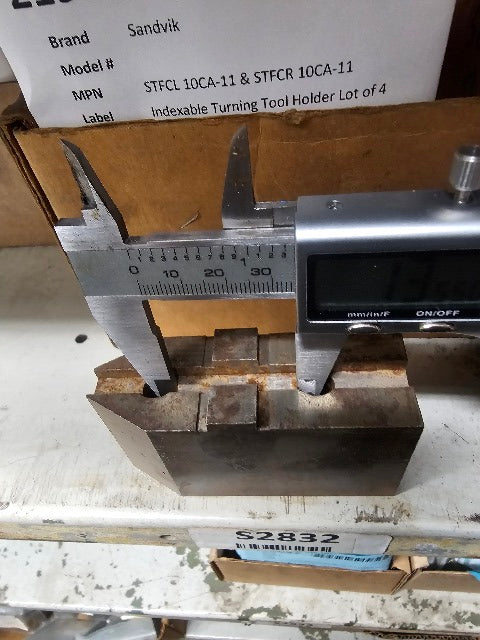 1-37/64" x 1-7/8"T x 1-1/4"W Independent Chuck Jaws Hardened Lot Of 3