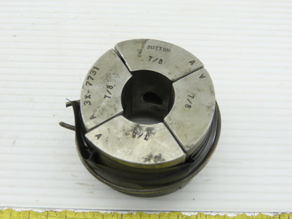 Sutton 3X-7731 7/8" 4 Piece Machinist Collet Pad Set