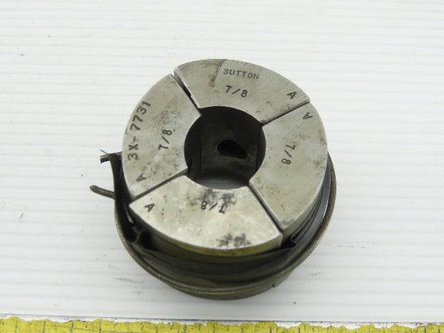 Sutton 3X-7731 7/8" 4 Piece Machinist Collet Pad Set