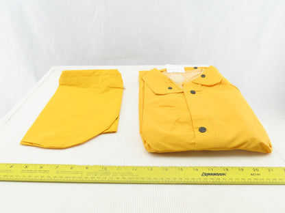 Boss 3PR7800Y4 2 Piece Rain Suit  Rain Coat Hood Size 4XL XXXX-Large
