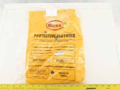Boss 3PR7800Y4 2 Piece Rain Suit  Rain Coat Hood Size 4XL XXXX-Large