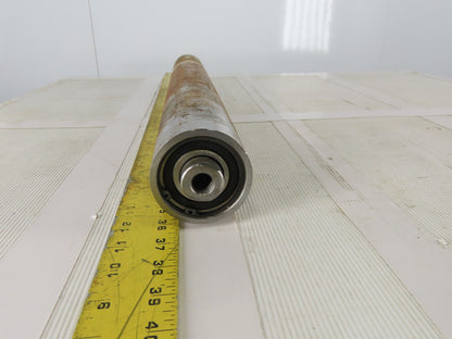 3" OD 27-1/2" BF 27-1/2" Face Width Crowned Conveyor Weighted Pulley