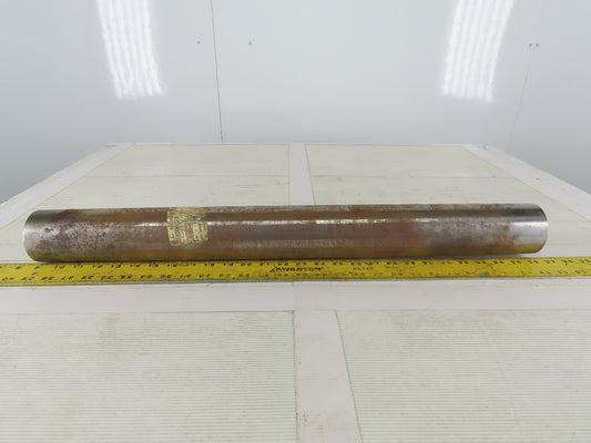 3" OD 27-1/2" BF 27-1/2" Face Width Crowned Conveyor Weighted Pulley