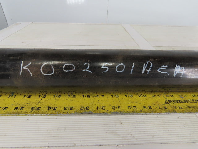 3" OD 27-1/2" BF 27-1/2" Face Width Flat Conveyor Weighted Pulley