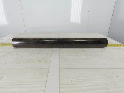 3" OD 27-1/2" BF 27-1/2" Face Width Flat Conveyor Weighted Pulley