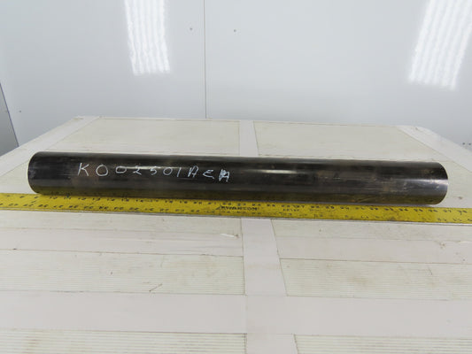 3" OD 27-1/2" BF 27-1/2" Face Width Flat Conveyor Weighted Pulley