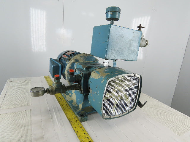 Delco R4424D2 7.5Hp 1750RPM 230/460V Motor With Hydraulic Pump