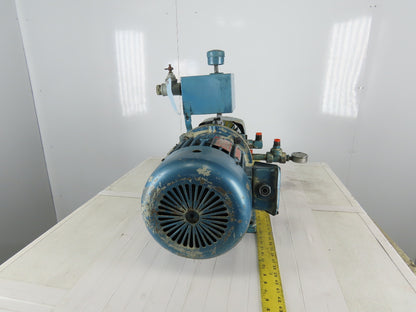 Delco R4424D2 7.5Hp 1750RPM 230/460V Motor With Hydraulic Pump