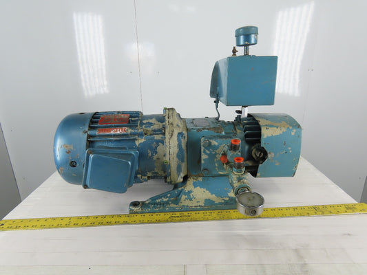 Delco R4424D2 7.5Hp 1750RPM 230/460V Motor With Hydraulic Pump