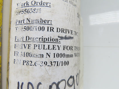 Transnorm TS1500/100 Drive Pulley IR 2100mm N 1000mm 1-7/16" Inside Ext Shaft