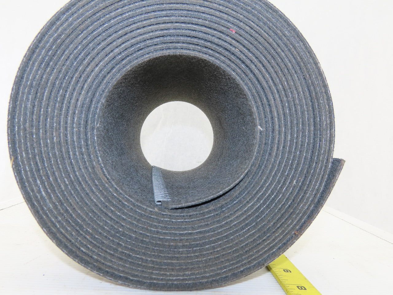 8" PVC Interwoven Felt Texture Conveyor Belt 25'