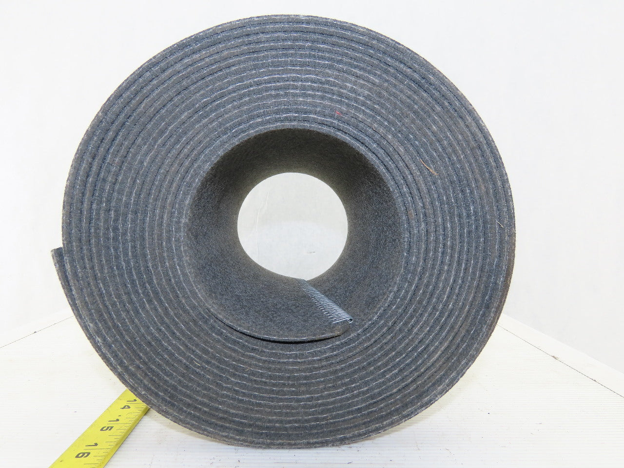 8" PVC Interwoven Felt Texture Conveyor Belt 25'