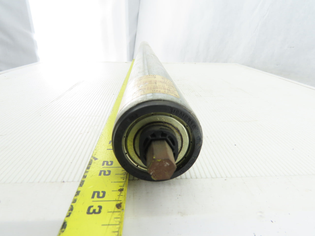 Dematic 1.9" OD 38-1/8" BF 39-1/4" OAL Gravity Conveyor Roller