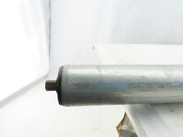 Dematic 1.9" OD 38-1/8" BF 39-1/4" OAL Gravity Conveyor Roller