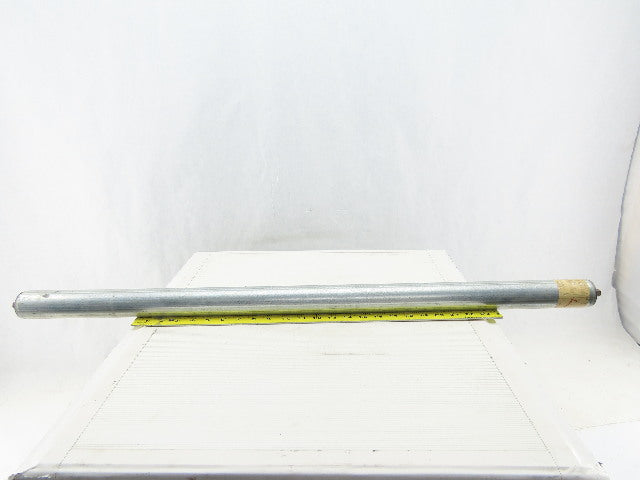 Dematic 1.9" OD 38-1/8" BF 39-1/4" OAL Gravity Conveyor Roller