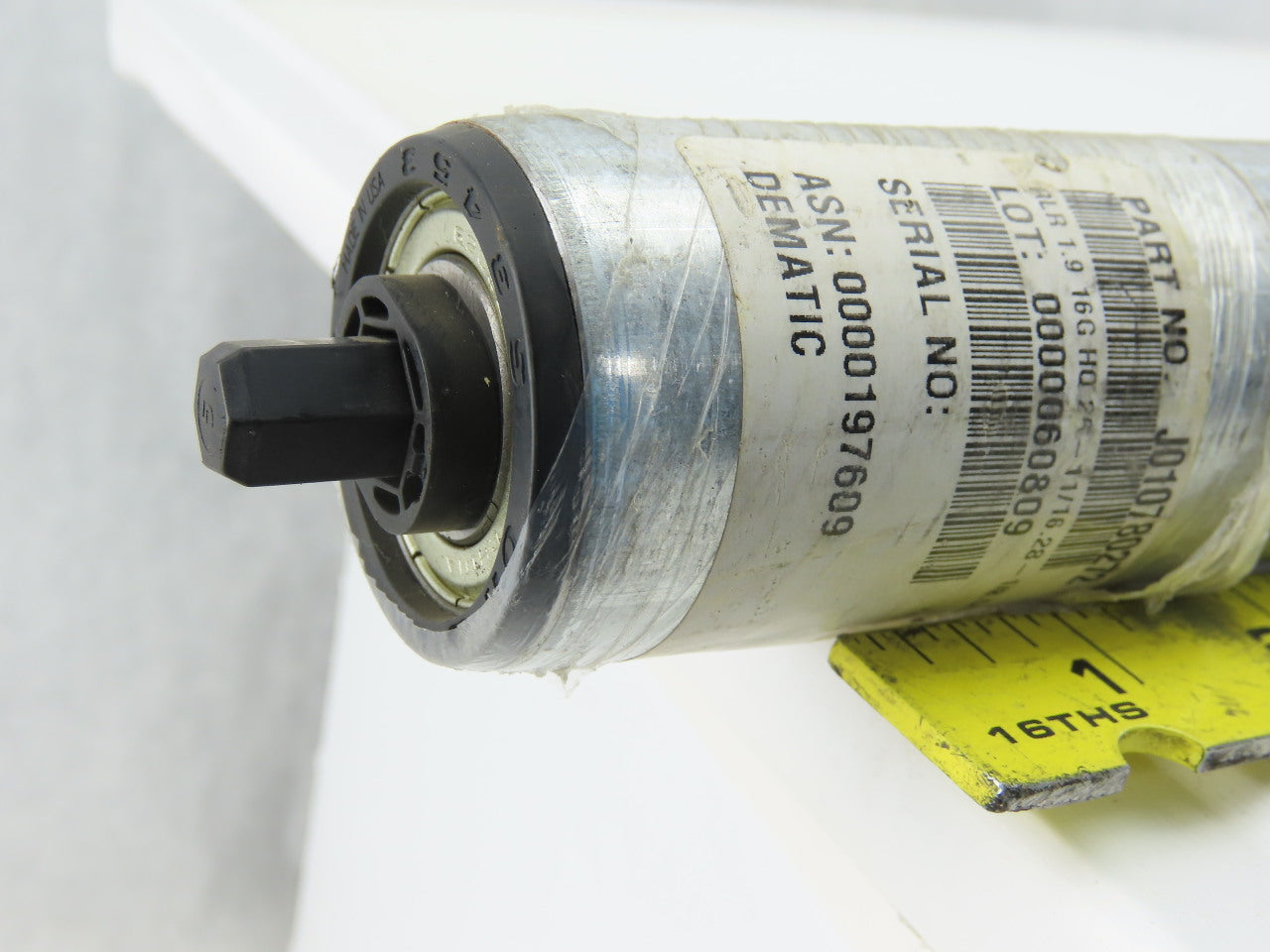 Dematic 1.9" OD 27" BF 28-1/4" OAL Gravity Conveyor Roller