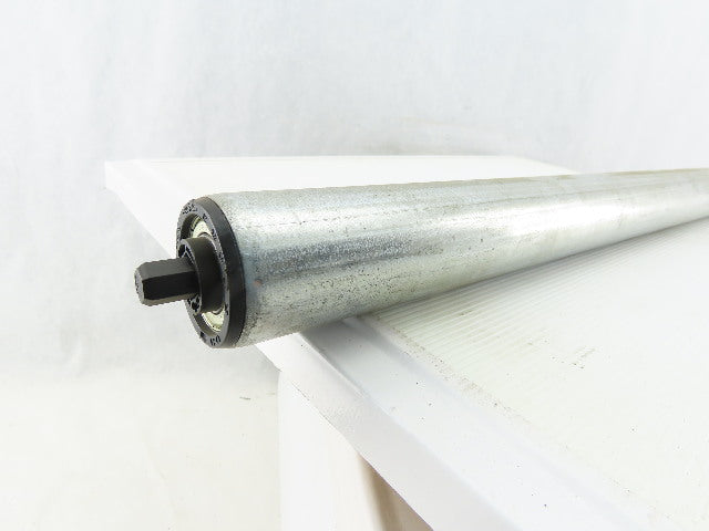 Dematic 1.9" OD 27" BF 28-1/4" OAL Gravity Conveyor Roller