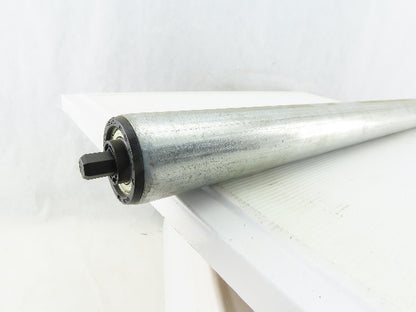 Dematic 1.9" OD 27" BF 28-1/4" OAL Gravity Conveyor Roller