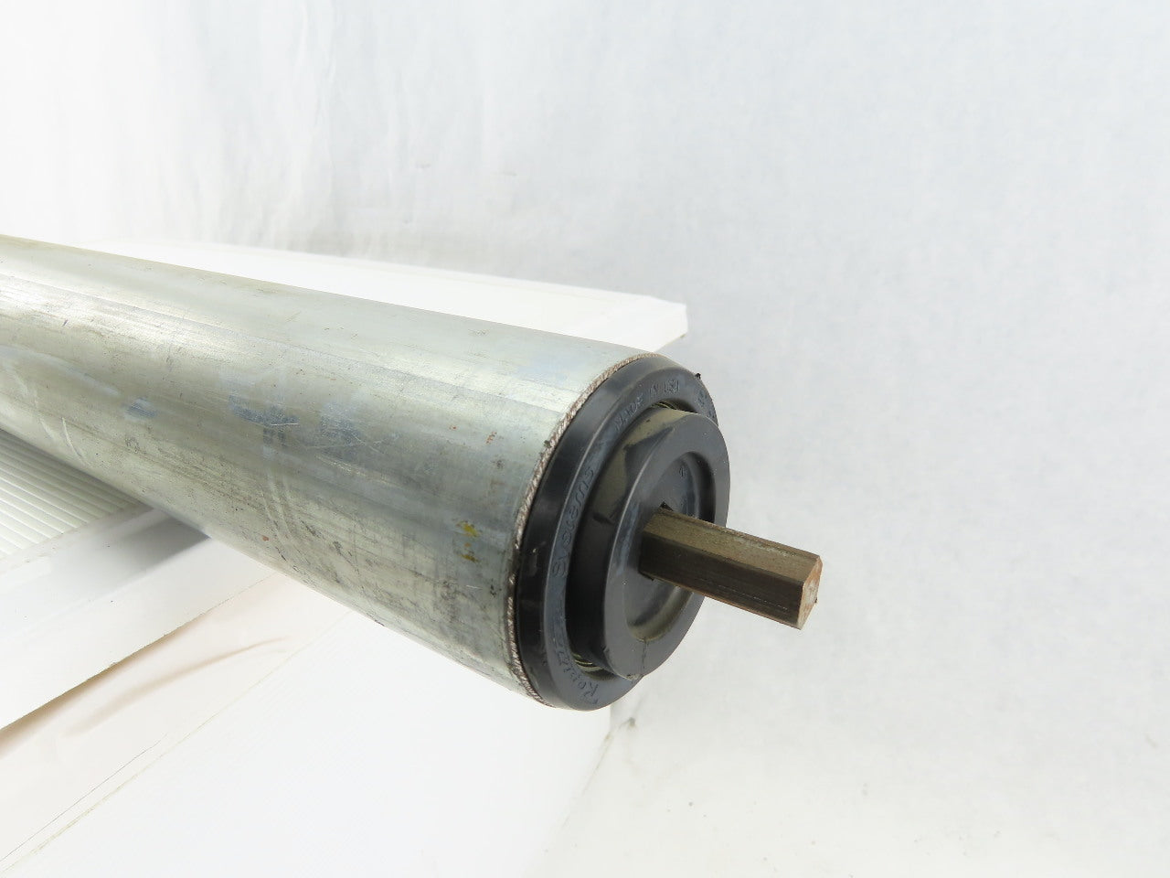 Dematic 2-1/2" OD 34-1/2" BF 36-1/2" OAL Gravity Conveyor Roller