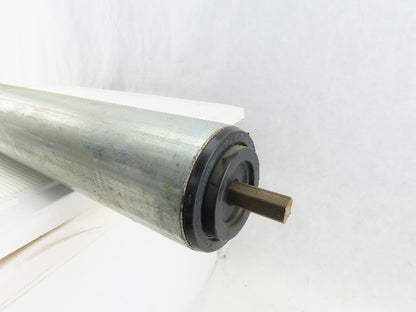 Dematic 2-1/2" OD 34-1/2" BF 36-1/2" OAL Gravity Conveyor Roller