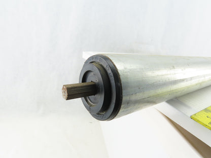 Dematic 2-1/2" OD 34-1/2" BF 36-1/2" OAL Gravity Conveyor Roller