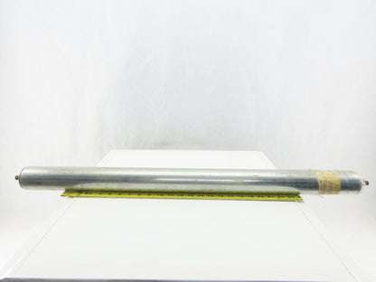 Dematic 2-1/2" OD 34-1/2" BF 36-1/2" OAL Gravity Conveyor Roller