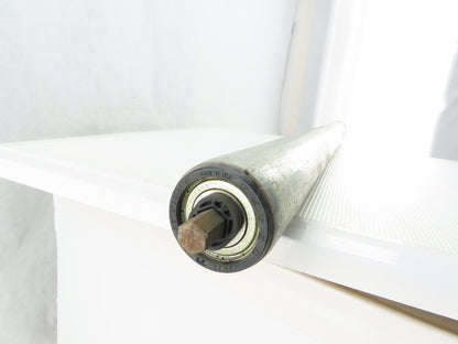 Dematic 1.9" OD 20-1/8" BF 30-1/2" OAL Gravity Conveyor Roller