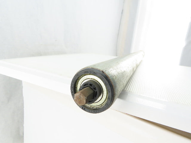 Dematic 1.9" OD 20-1/8" BF 30-1/2" OAL Gravity Conveyor Roller