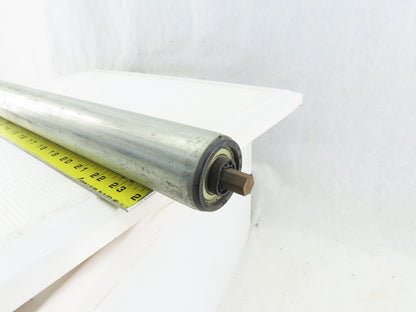 Dematic 1.9" OD 20-1/8" BF 30-1/2" OAL Gravity Conveyor Roller