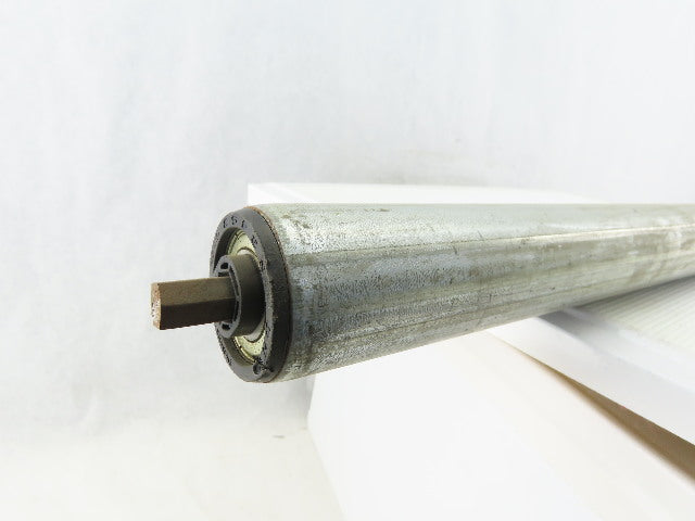 Dematic 1.9"OD 34-3/4"BF 35-3/4" OAL Gravity Conveyor Roller
