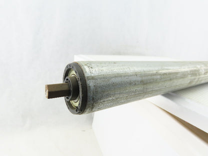 Dematic 1.9"OD 34-3/4"BF 35-3/4" OAL Gravity Conveyor Roller