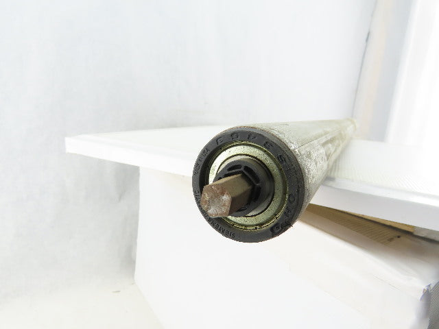 Dematic 1.9"OD 34-3/4"BF 35-3/4" OAL Gravity Conveyor Roller