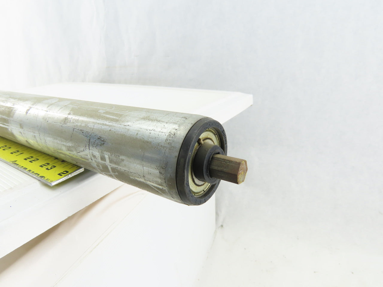 Dematic 1.9" OD 30-1/4" BF 31-1/4" OAL Gravity Conveyor Roller