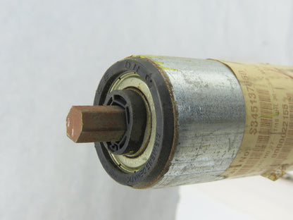 Dematic 1.9" OD 37-3/8" BF 38-3/4" OAL Gravity Conveyor Roller