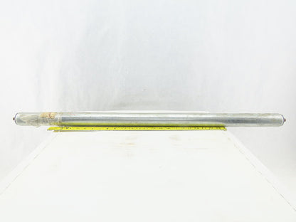Dematic 1.9" OD 37" BF 38" OAL Gravity Conveyor Roller