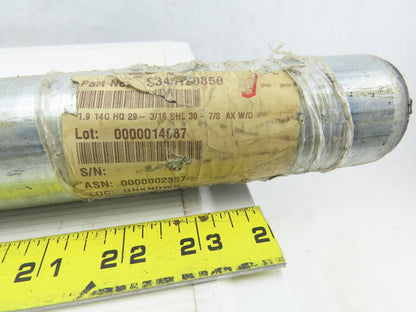 Dematic 1.9" OD 29-3/4" BF 30-3/4" OAL Gravity Conveyor Roller