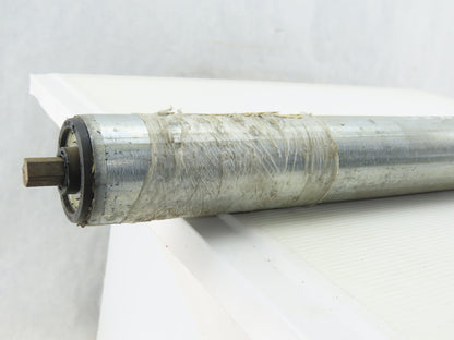 Dematic 1.9" OD 29-3/4" BF 30-3/4" OAL Gravity Conveyor Roller