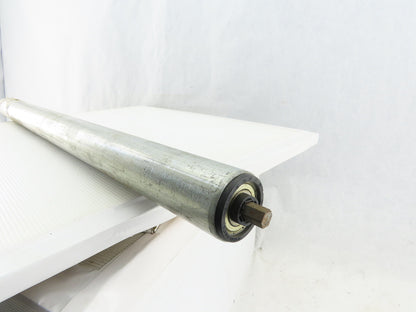 Dematic 1.9" OD 29-3/4" BF 30-3/4" OAL Gravity Conveyor Roller