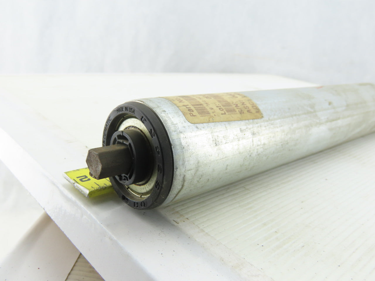 Dematic 1.9" OD 23" BF 24" OAL Conveyor Gravity Roller