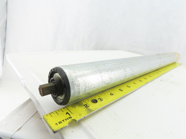 Dematic 1.9" OD 23" BF 24" OAL Conveyor Gravity Roller