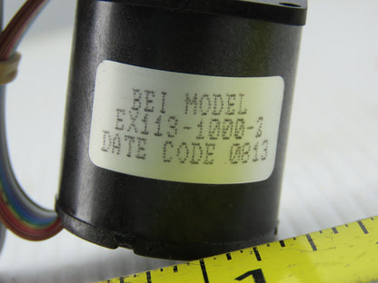 BEI EX113-1000-2 Miniature Incremental Rotary Optical Encoder