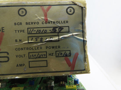 Gettys 11-1010-57 120/240V 50/60Hz SRC Servo Drive Controller