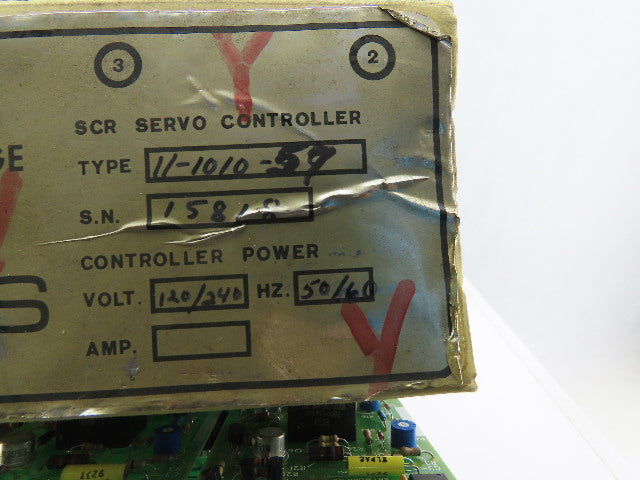 Gettys 11-1010-57 120/240V 50/60Hz SRC Servo Drive Controller