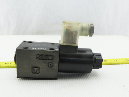 Nachi SA-G01-A13-GR-D2-8331J Solenoid Operated Directional Control Valve 24VDC