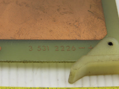 Cincinnati Milacron 3-531-2226-+ Cimtrol Circuit Board Card Blank Plate