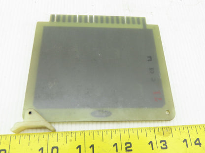 Cincinnati Milacron 3-531-2226-+ Cimtrol Circuit Board Card Blank Plate